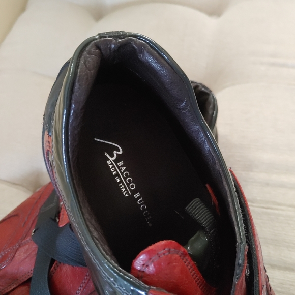 Size 13 Velcro Bacco Bucci Made in Italy Shoes - Picture 7 of 8